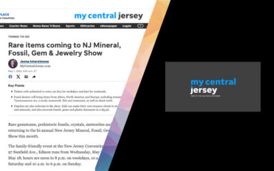 The 2025 Spring NJ Gem Show on My Central Jersey