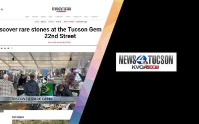Discover rare stones at the Tucson Gem Show on 22nd Street on News 4 Tucson