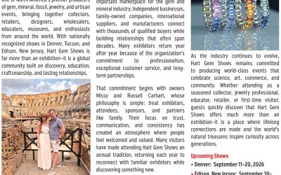 Hart Gem Shows: Where the World Comes Together Through Gems, Minerals, and Community